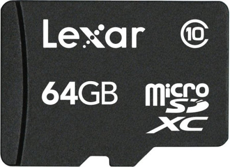 Добави още лукс Карти памети Карта памет Micro SD Lexar 64 GB class 10